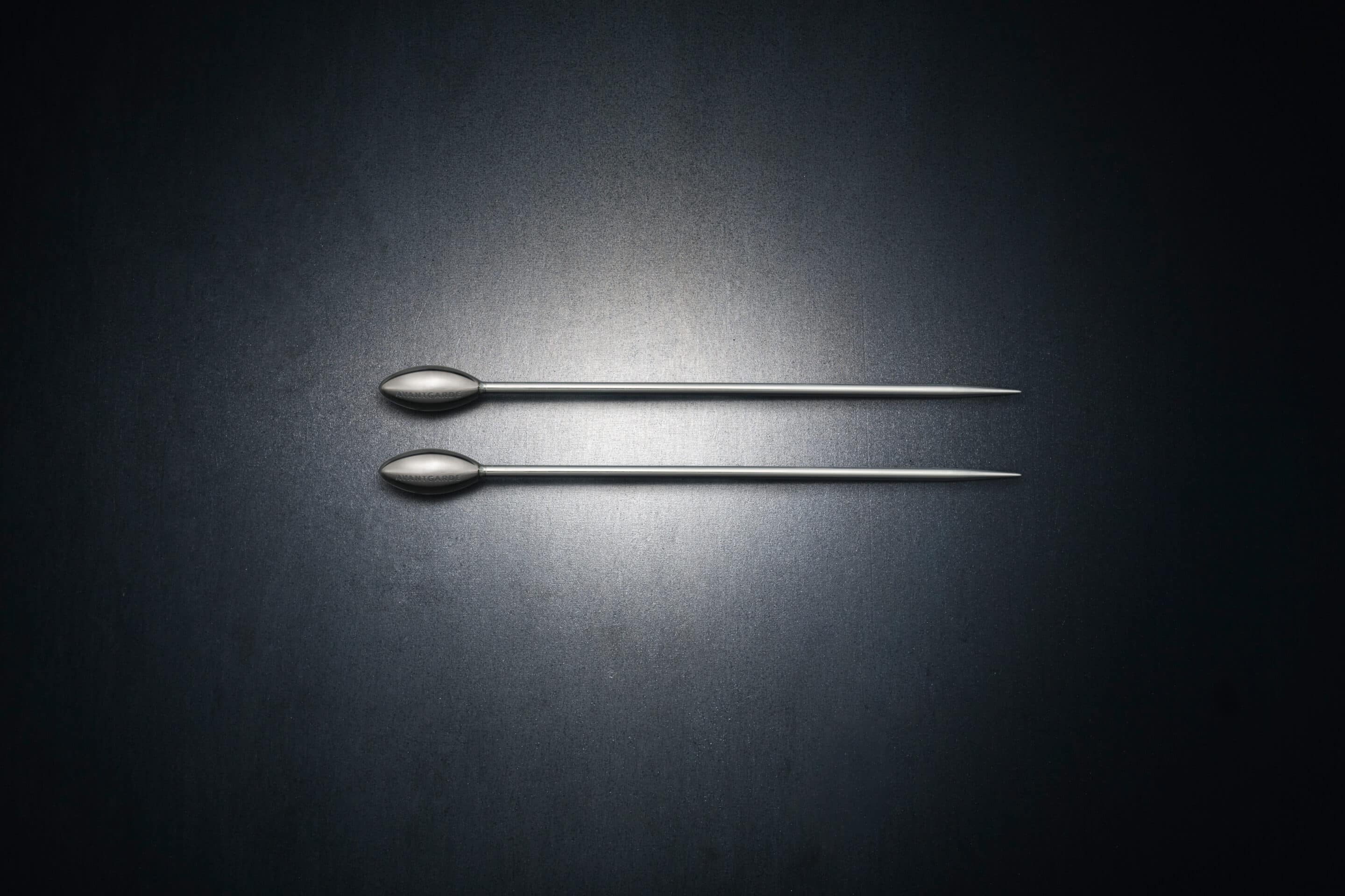 Cocktail fork silver, 2 pieces